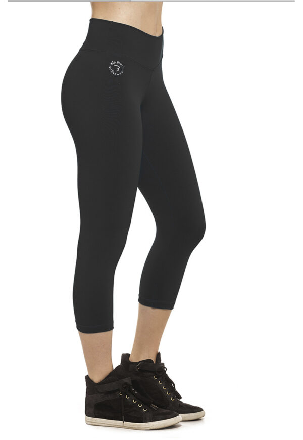 Calza Capri Suplex Negro Bia Brazil