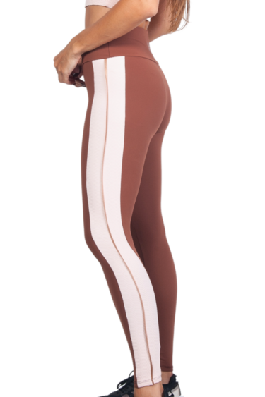 Calza Leggings Chocolate franjas Rosa Bia Brazil