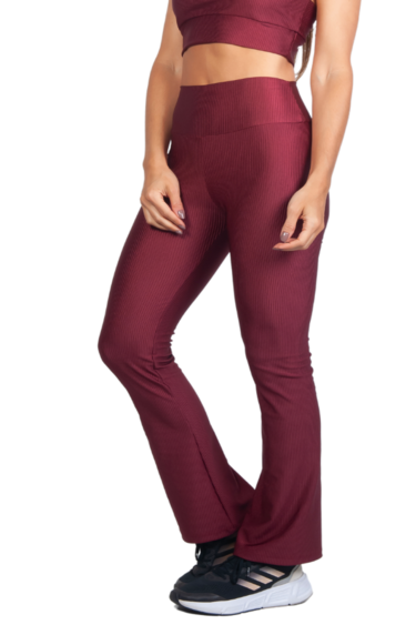 Calza Pantalon Flare Metalizado Bia Brazil