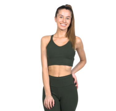 Top Peto Verde Miitar Suplex Firme Anatomico Bia Brazil