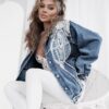 Chaqueta de Jeans Rock Couture Bordado y perlas Chaqueta de Jeans Rock Couture Bordado y perlas_8030_biabrazil_Chile