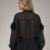 Blusa negra de seda con flores en relieve-2 Blusa negra de seda con flores en relieve_J28500negro_biabrazil_Chile_2
