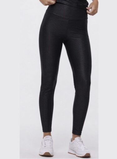 Leggings Cintura Alta Negro Metalizado Bia Brazil Leggings Cintura Alta Negro Metalizado Bia Brazil_LE4069ctrilobalpreto_biabrazil_Chile